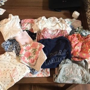 24sets summer baby girl clothes